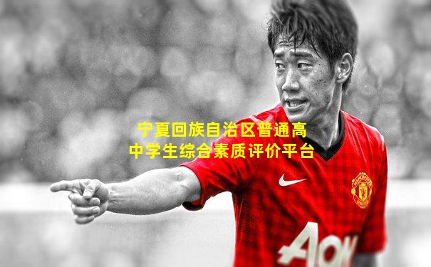 宁夏回族自治区普通高中学生综合素质评价平台