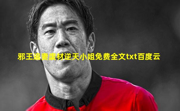 邪王追妻废材逆天小姐免费全文txt百度云